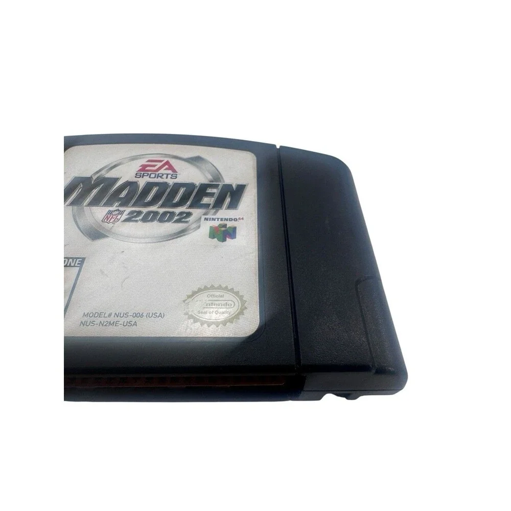 Madden 2002 - Nintendo 64 N64 Authentic OEM Cartridge Only - Fast Shipping